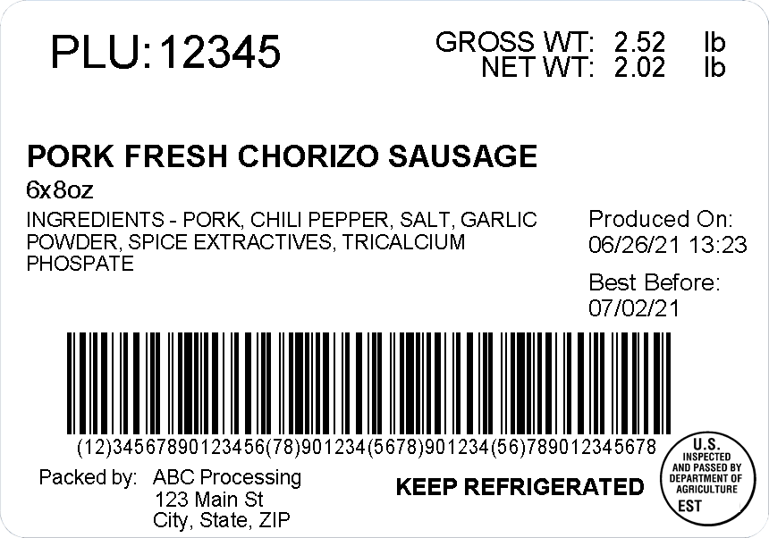 US Food Labeling Requirements: Principal Display Panel